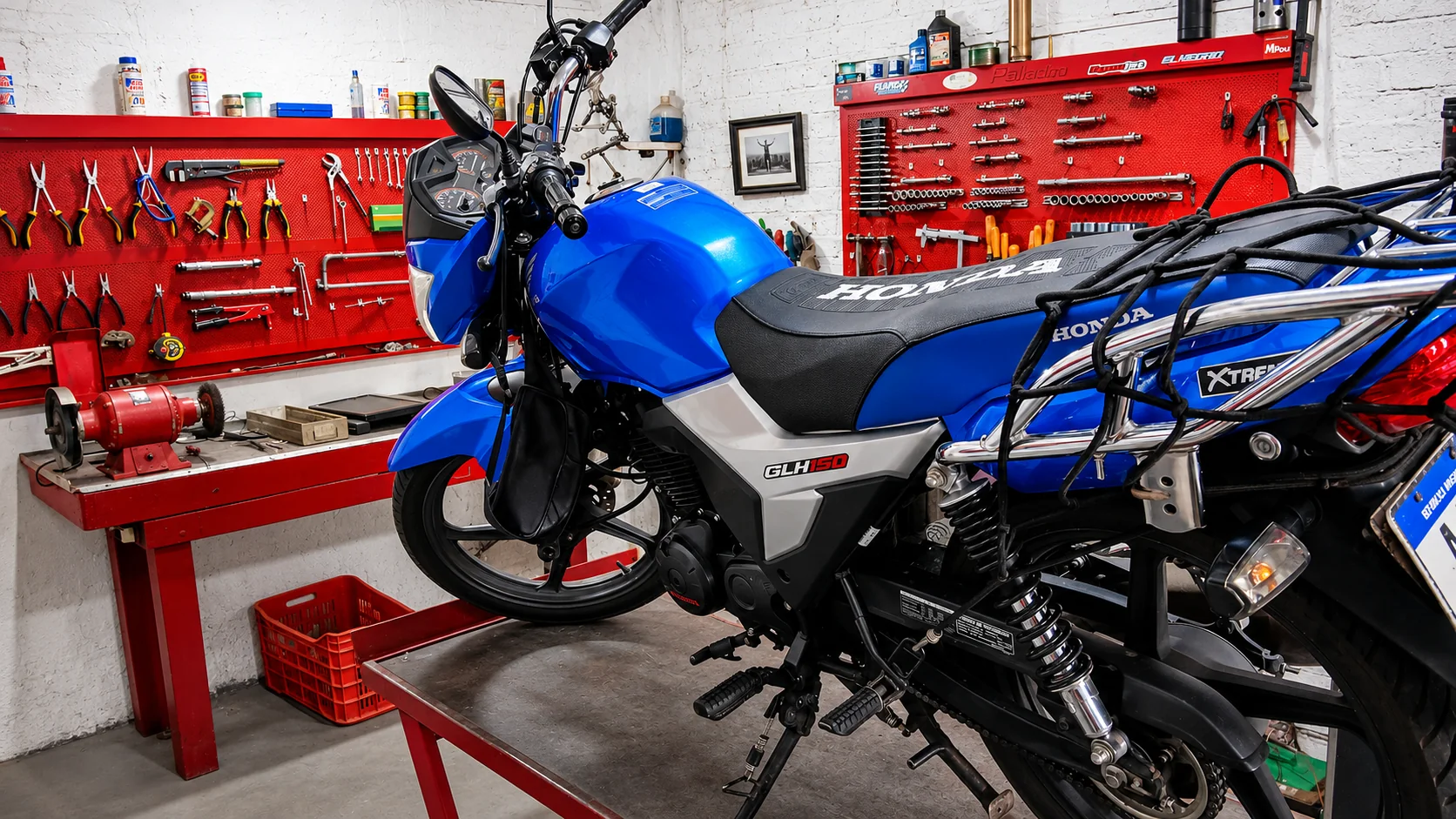 Service de moto en taller HP Motos Ituzaingó